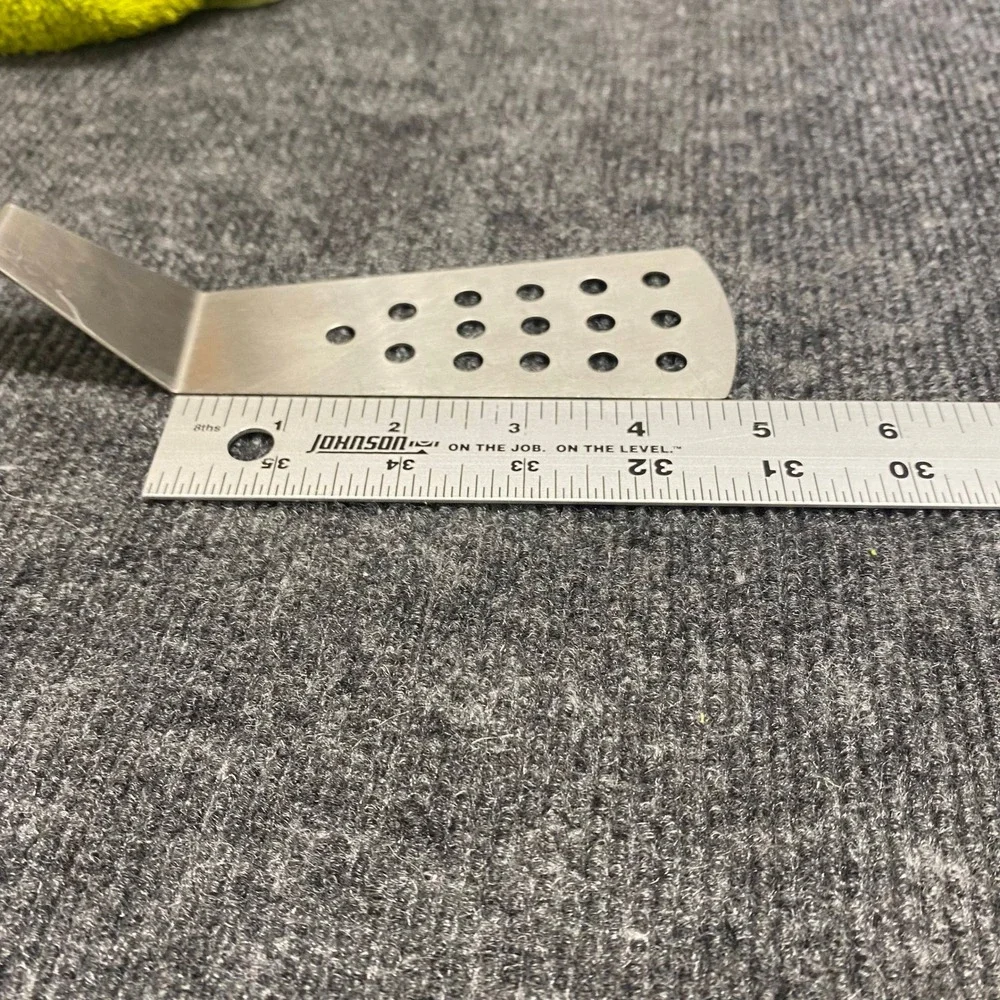 IKEA Stainless Steel Offset Spatula Slotted Turner Perforated Kitchen Utensil